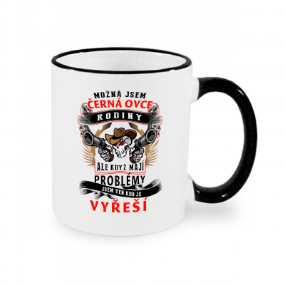 hrnek Černá ovce rodiny.